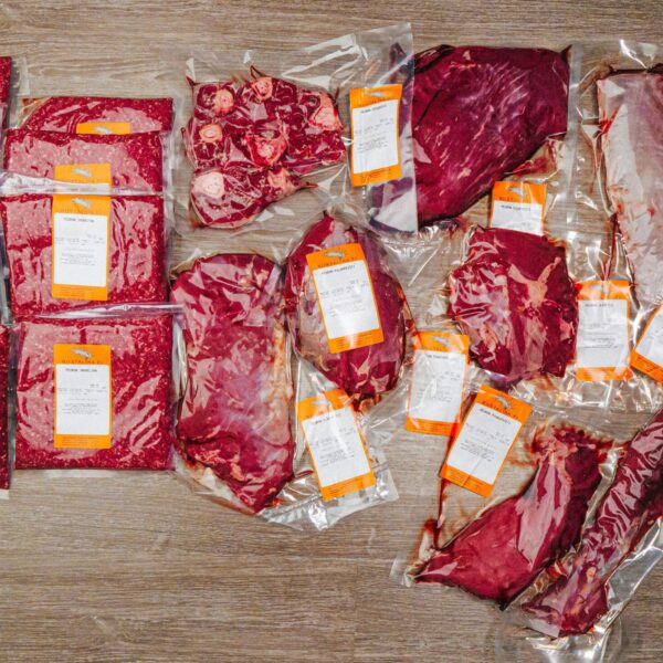 Puolikas valkohäntäpeura 395 € (11kg)